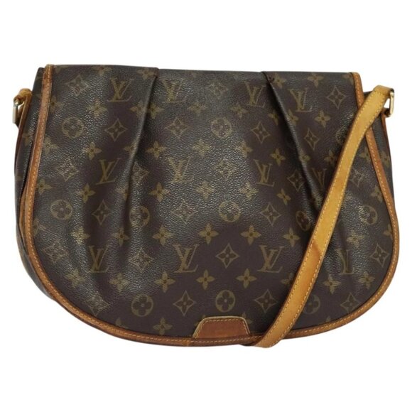 LOUIS VUITTON Monogram Menilmontant MM Shoulder Bag
